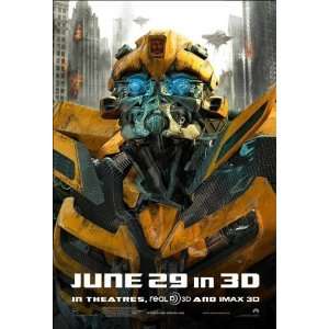 Transformers Dark Of The Moon   Bumble Bee   Movie Poster Flyer   11 x 