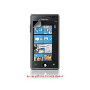 Screen Protective Film w/ High Transparency Finish for Samsung Omnia 7