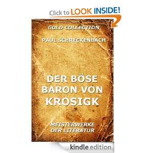 Der böse Baron von Krosigk (Kommentierte Gold Collection) (German 