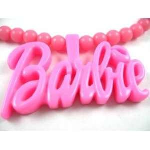  NEW NICKI MINAJ BARBIE Pink Pendant w/ 18 Ball Chain 