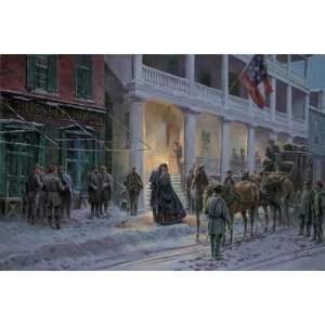  Mort Kunstler   Mrs. Jackson Comes to Winchester 