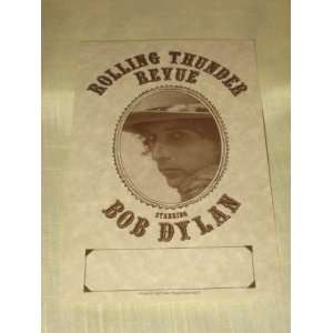  1975 Bob Dylan Bootleg Series Vol. 5 Promo Handbill 8 1/4 