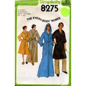1977 Simplicity The Every Body Robes for Men and Women Sewing Pattern 