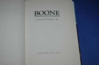Boone Pickens Jr SIGNED BOONE Book Autobiography HCD  