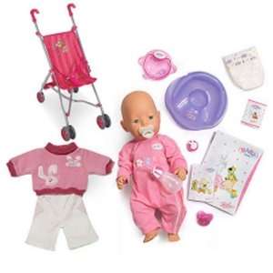  17 BABY born Doll With Magic Eyes 3 Piece Gift Set Toys 