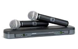 Shure PG288/PG58 Dual Vocal Wireless Microphone System  