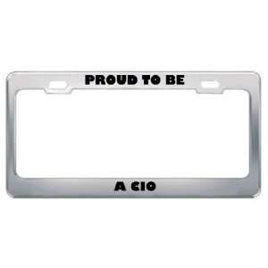  ID Rather Be A Cio Profession Career License Plate Frame 