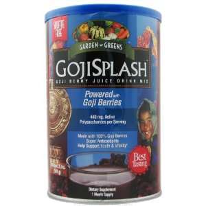  Garden Greens GojiSplash Goji Berry Juice Drink Mix 591 