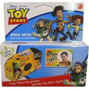   Flash Camera Smile with Toy Story Preprinted Borders: Toys & Games