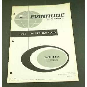   67 EVINRUDE 80 STARFLITE Boat Motor PARTS Catalog: Everything Else