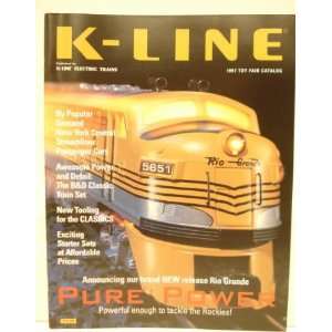  K Line 1997 Toy Fair Catalog Toys & Games