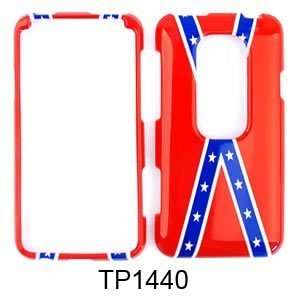  CELL PHONE CASE COVER FOR HTC EVO 3D REBEL FLAG Cell Phones 