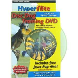  Hyperflite Jawz Pup Dog Disc and Training DVD: Sports 