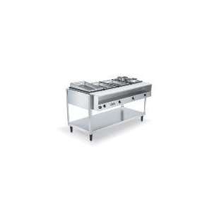   Hot Food Table, 4 Well, 300 Series Stainless Steel: Kitchen & Dining