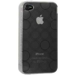   Circle Design TPU Gel Cover Case For Apple iPhone 4 4G: Electronics