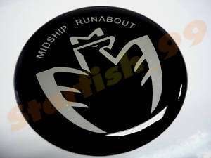 MIDSHIP RUNABOUT EMBLEM FOR TOYOTA MR S SPYDER,MR 2 JDM  