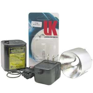 UK Rechargeable Upgrade Kits (NiCad Pack, Charger and Lamp), UK Lights 