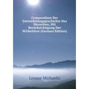   Wirbeltiere (German Edition) (9785877148482) Leonor Michaelis Books