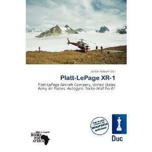  Platt LePage XR 1 (9786200930811) Jordan Naoum Books
