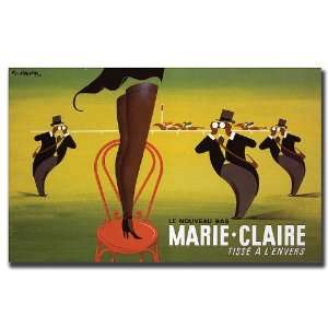 Le Nouveau Bas Marie Claire by Pierre Fix Masseau  35 x 48  
