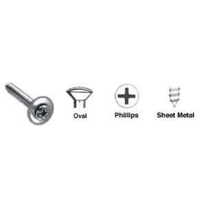   Phillips Sheet Metal Screws With Countersunk Washers