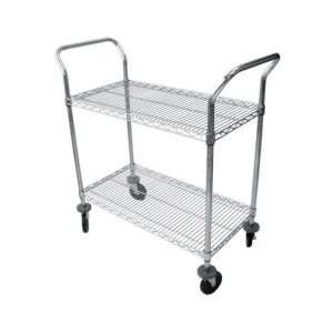    2 Shelf Rolling Utility Carts 1 each: Health & Personal Care