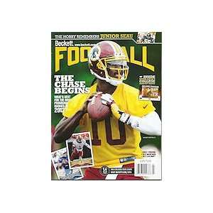 : New Beckett Football Monthly Plus Price Guide   Current Month Price 
