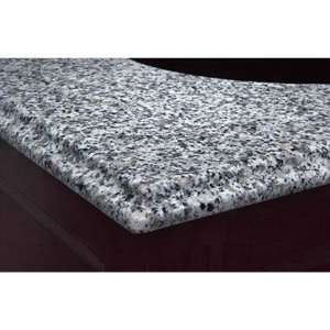   3122BW 31 x 22 1/4 Granite Vanity Top in Black and