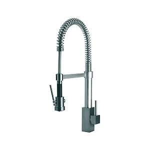   : DAX Brushed Nickel Kitchen Faucet w/Spring Spout: Kitchen & Dining