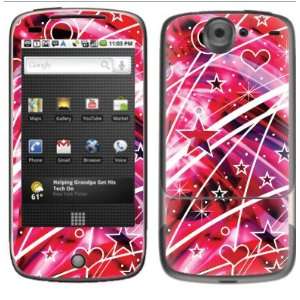   Heart Bling Design Protective Skin for Google Nexus One Electronics