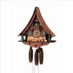   Black Forest 18 Inch Musical Beer Drinkers 8 Day Movement Cuckoo Clock