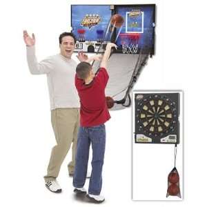   Moose Mountain Arcade Alley 2 in 1 Hideaway Game Center: Toys & Games