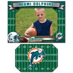  NFL Miami Dolphins Magnet   Die Cut Horizontal: Sports 