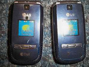   LG Swift AX500   Blue (Alltel) Cellular Phone Camera Flip TSAX500BL