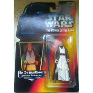 Star Wars Power of the Force Ben Kenobi Gold Hologram Edition Action 