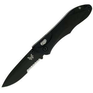  Benchmade Knives Ares, G10 Scale Handle, Black Blade 