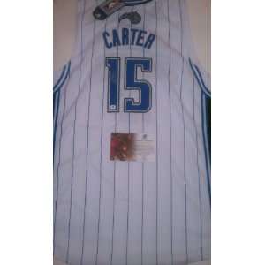  Vince Carter Signed Authentic Orlando Magic Jersey 