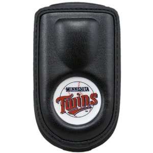  Minnesota Twins Black Leather Cell Phone Case Sports 