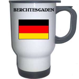  Germany   BERCHTESGADEN White Stainless Steel Mug 