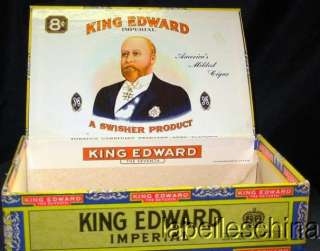 KING EDWARD IMPERIAL MILD TOBACCOS / CIGAR BOX  