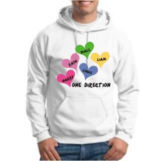 One Direction 1D Hoodie Sweatshirt Boy Band Niall Liam Zayn Louis 