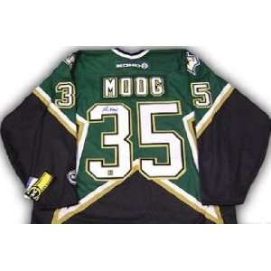   Andy Moog autographed Hockey Jersey (Dallas Stars): Sports & Outdoors