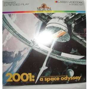  2001 A SPACE ODYSSEY LASER DISC 