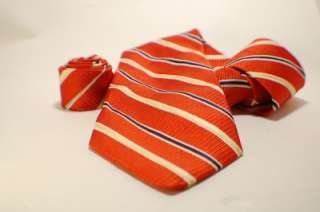 JOS A BANK TIE signature collection, striped red & blue  