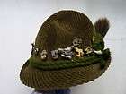german green tirol traditional trachten hiking hat pins oktoberfest 