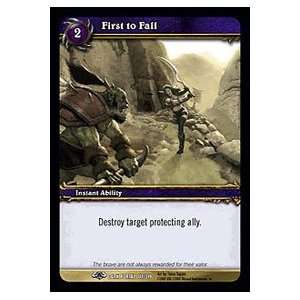   First to Fall   Through the Dark Portal   Common [Toy] Toys & Games