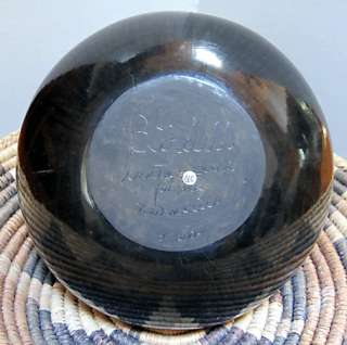 Santa Clara Pueblo Handmade Pottery Birdell Water Jar  