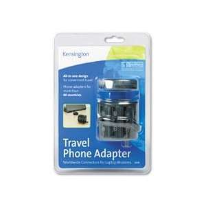    Kensington® Phone Adapter for International Travel