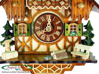 NEW Black Forest Cuckoo Clock Chalet Timberframe Style  