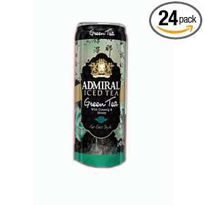 Hansen Beverage Company Admiral, Green Tea, 24 Ounce (Pack of 24 